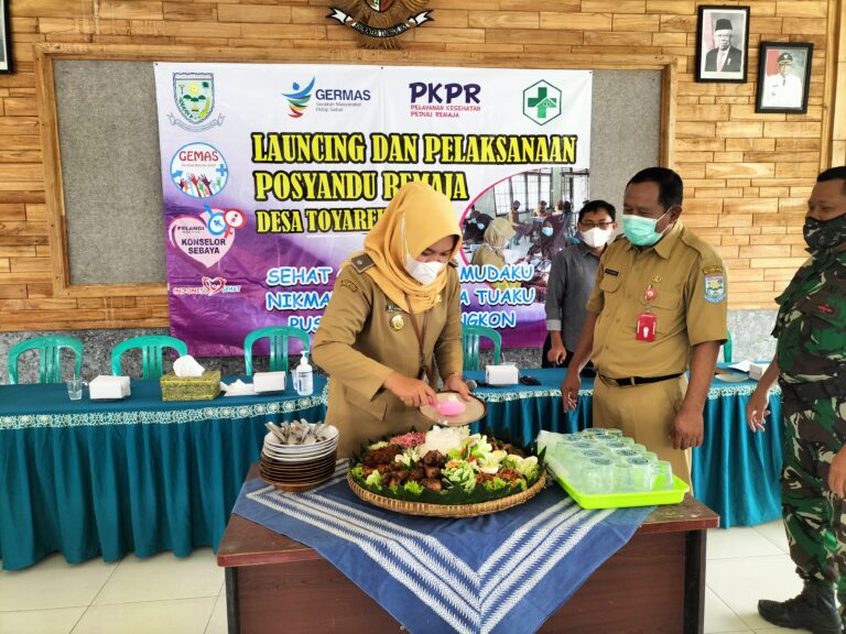LOUNCING POSYANDU REMAJA ” TIRTA POERA SERASI” DESA TOYAREKA